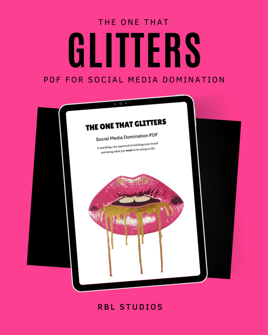 THE ONE THAT GLITTERS SOCIAL MEDIA DOMINATION PDF